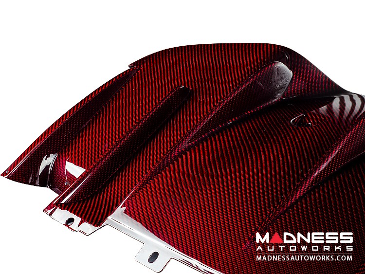 ALFA ROMEO GIULIA QUADRIFOGLIO CARBON REAR DIFFUSER visual data 4